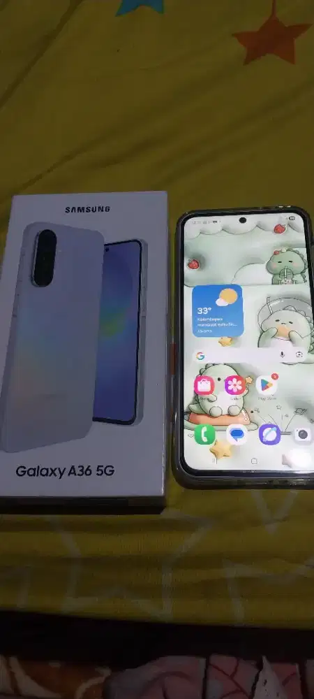 D jual samsung a 36 8/256 lavender