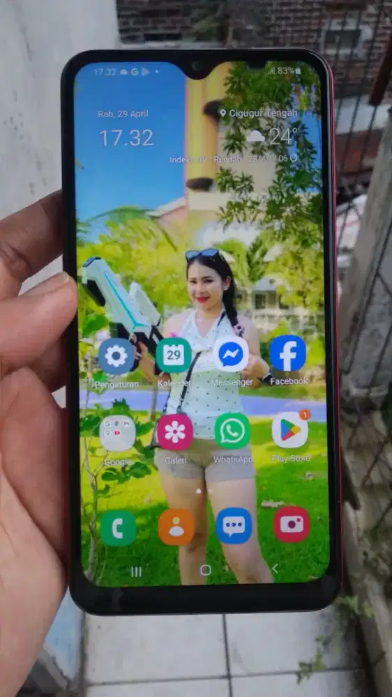 Samsung galaxy A10s 4G 2/32 layar 6.2 inchi amoled tt/barter