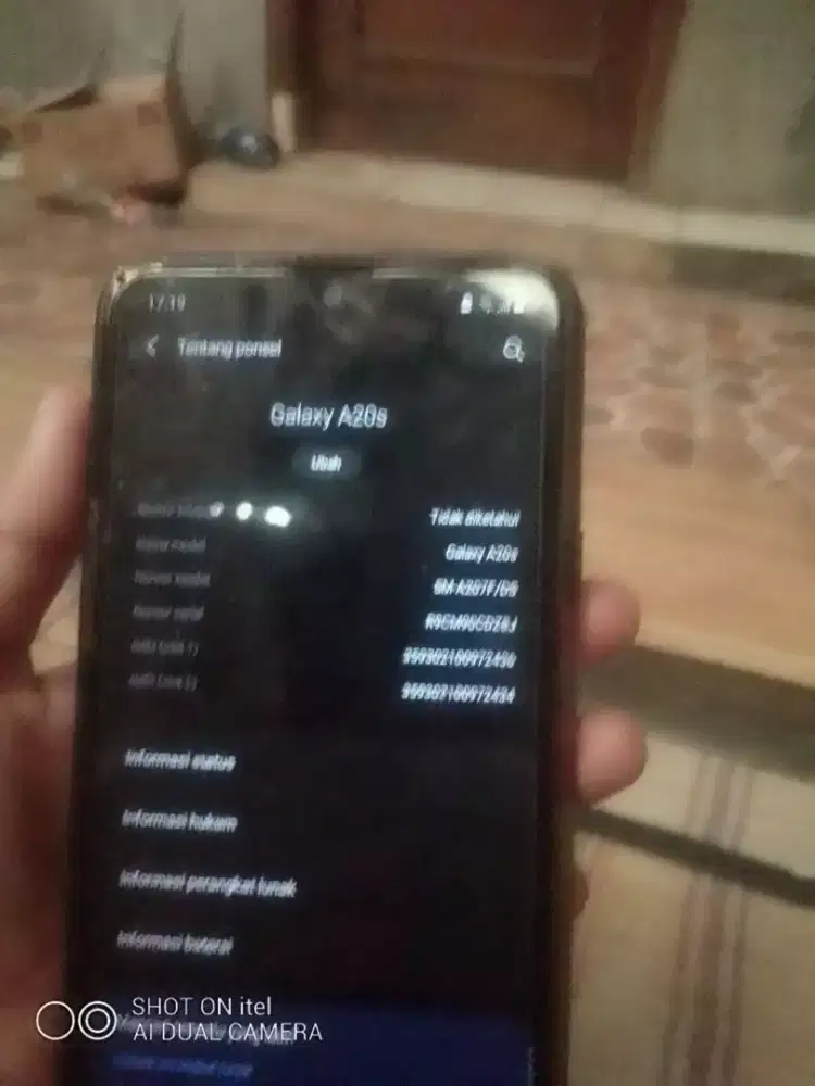 Samsung as20 ram 4/64