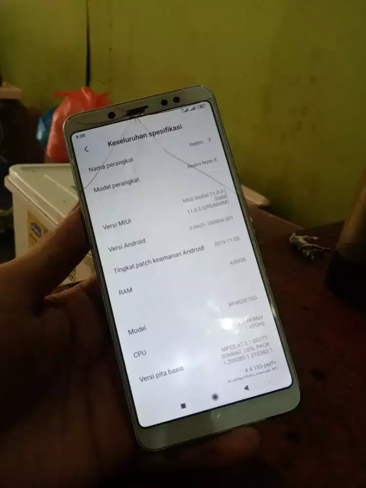 Redmi not 5 pro ram 4/64