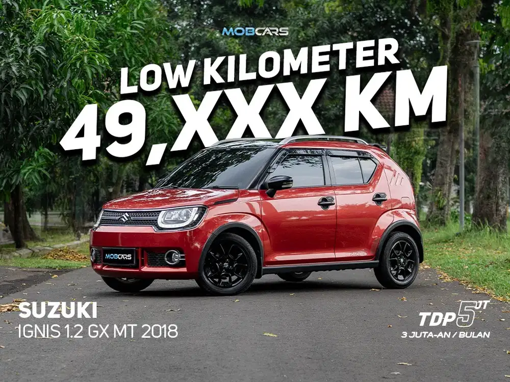 IGNIS GX 1.2 MT 2018 - DP 5jt / Cash 129jt (Nego)