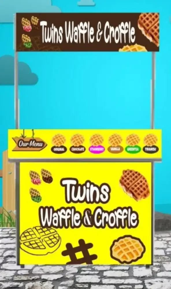 Jual meja both lipat dan meja kompor