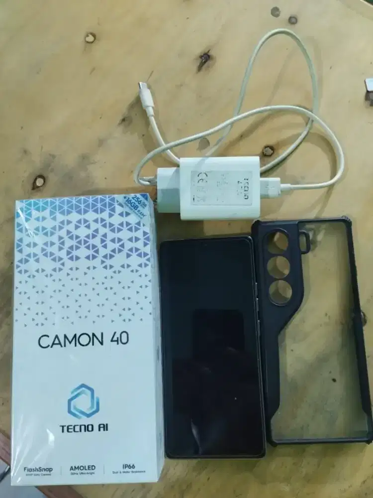 Tecno Camon 40 Titanium 8/256 FullSet Mulus