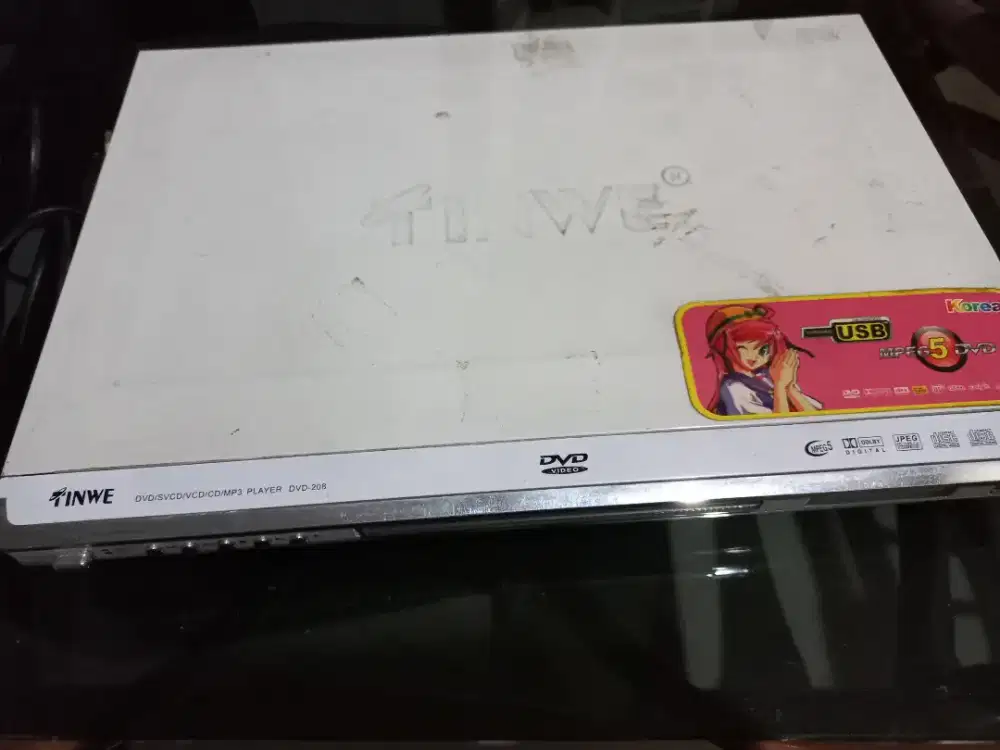 DVD/VCD/CD/MP3 player Tinwe-208