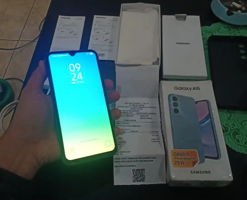 SAMSUNG Galaxy A15 RAM 8/128GB Blue Fullset