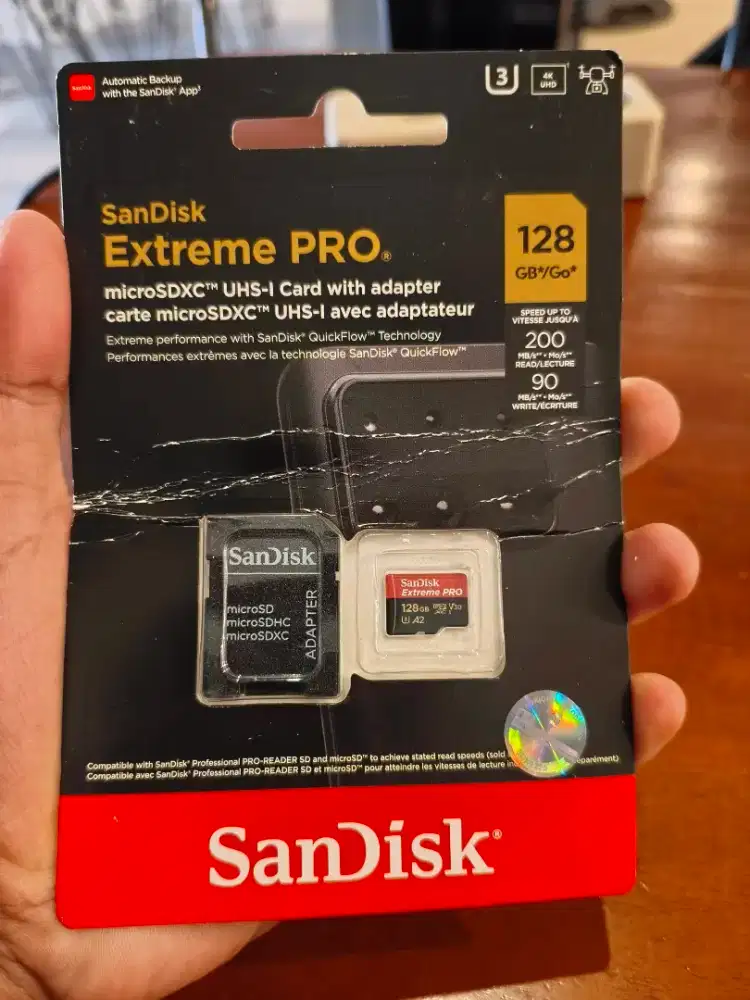 microsd Sandisk extreme pro 128gb NEW