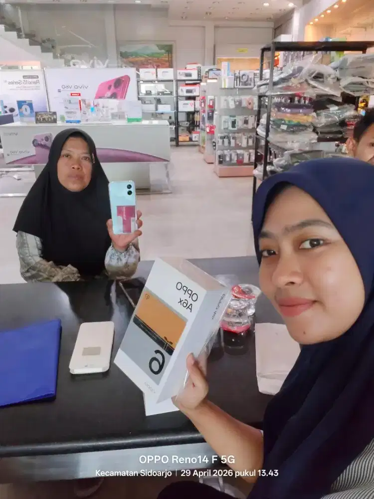 Oppo A6x 6/128 promo cicilan dp 0