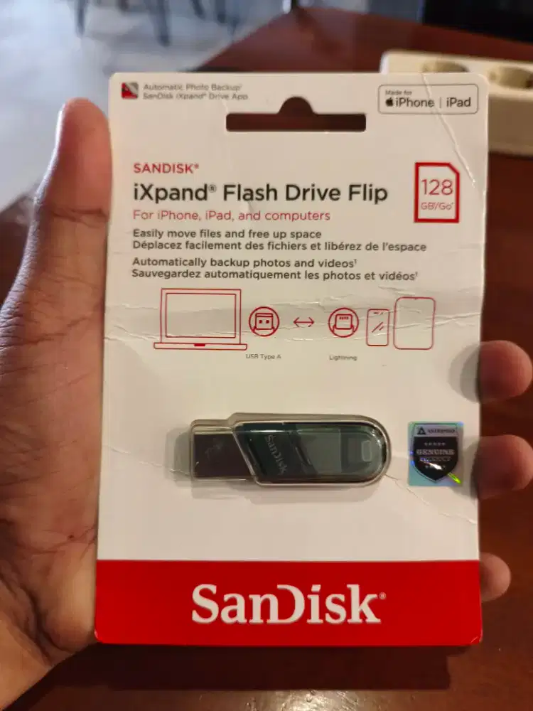 flashdisk Sandisk ixpand 128gb for iphone
