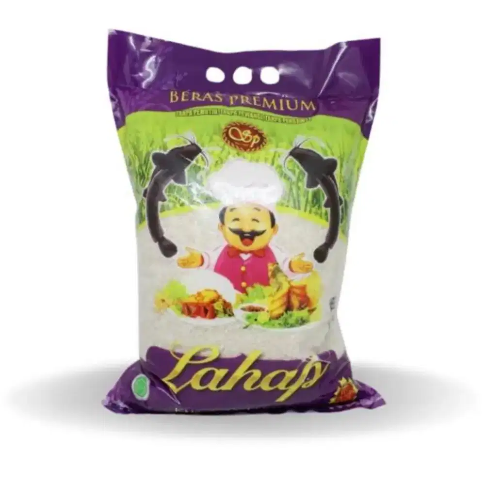 Beras lahap 5kg  exp 2027