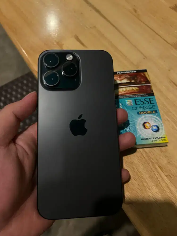 iPhone 16 Promax 256gb Black Titanium tiga Dua Bulan Pakai BH 100%