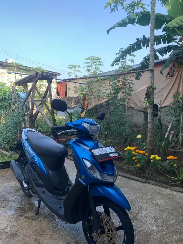 mio smile 2012 . tinggal pakai rapi, panjang baru, plat 2030