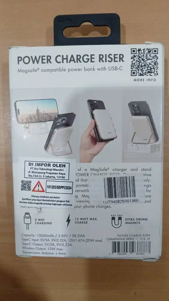 Power charge Riser magsafe