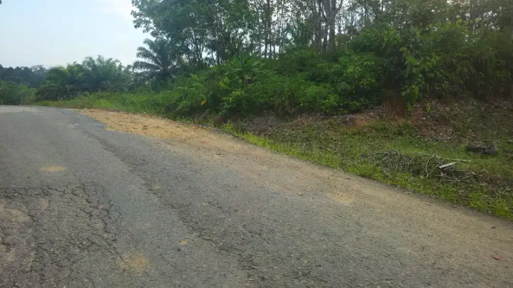 Tanah dijuall pinggir jlan