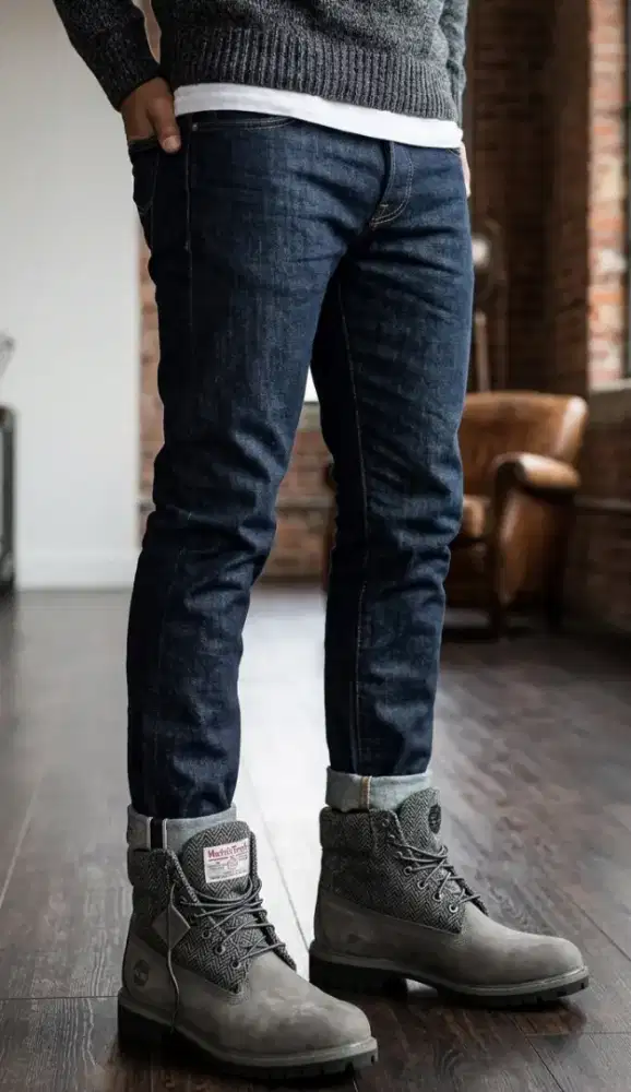 TIMBERLAND x HARRIS TWEED BOOTS