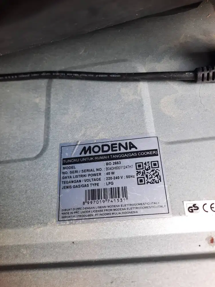 Oven Modena BO 2662