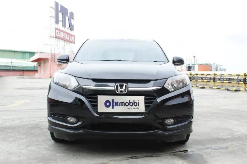 TDP 9,JT, Honda HR-V 1.5 E Bensin-AT Hitam 2018