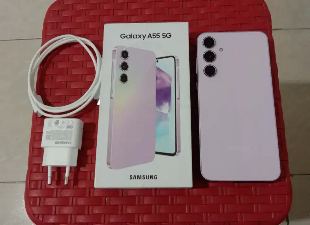 SAMSUNG A55 5G RAM 12/256GB FULLSET & ORI