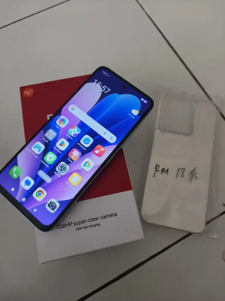 REDMI 13 8/256 GB 
FULLSET MULUSS LUSS NOMINUS