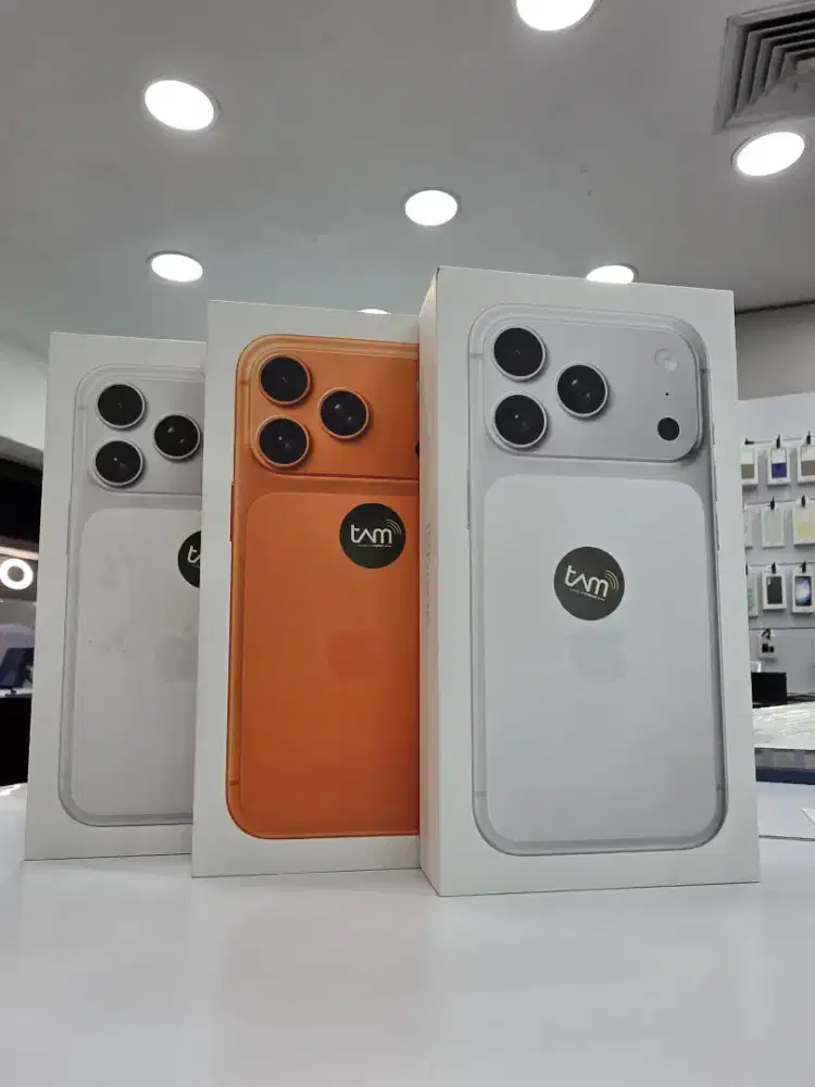 Iphon 17 pro 256 dan 512