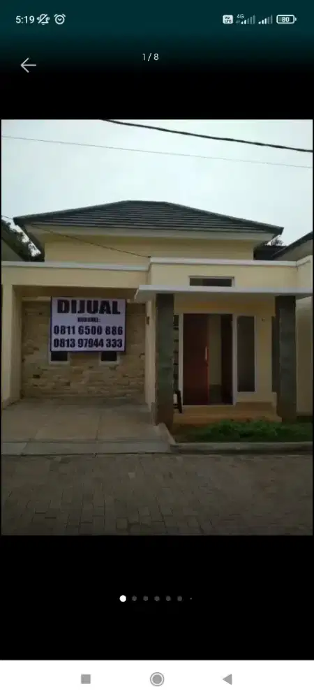 Rumah minimalis di tapos I Rumah Dijual Depok