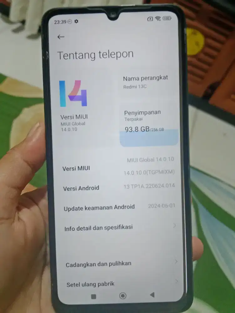Redmi 13c batangan