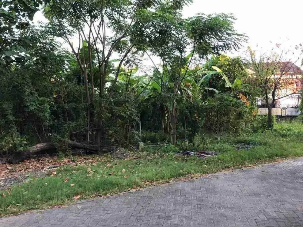 Jual tanah SHM, 622 m2 di dalam kawasan elit kota Surabaya Jl. Jemursari Selatan