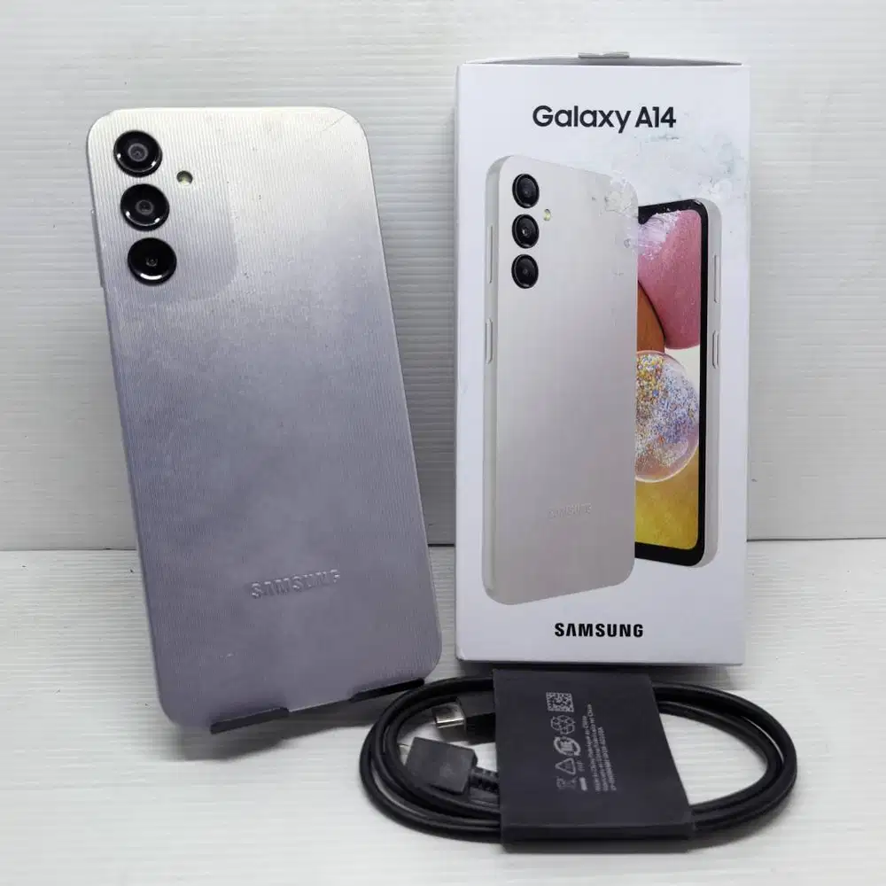 HOT SALE!  SAMSUNG GALAXY A14 5G 6/128 NO KENDALA SIAP PAKAI FULLSET