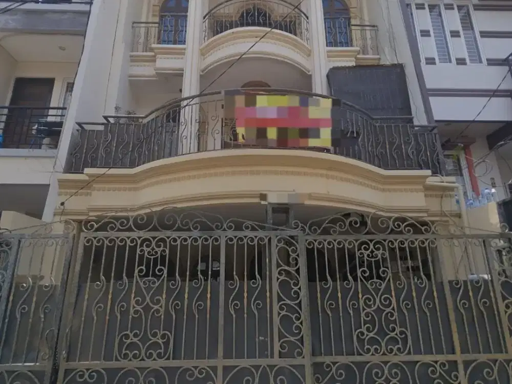 Dijual rumah 4 lantai dalam komplek elit di Sunter Garden Jakarta Utara
