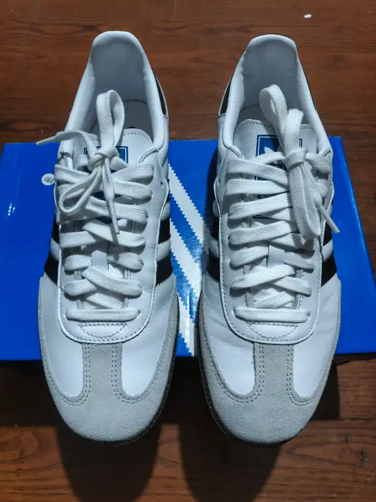 Sepatu Adidas Samba OG Putih Hitam