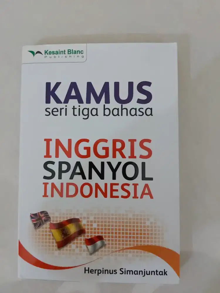 Kamus Inggris Spanyol Indonesia
