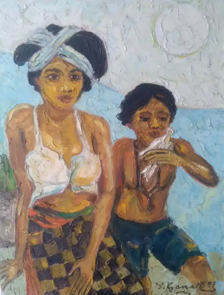 Lukisan karya Tatang Ganar