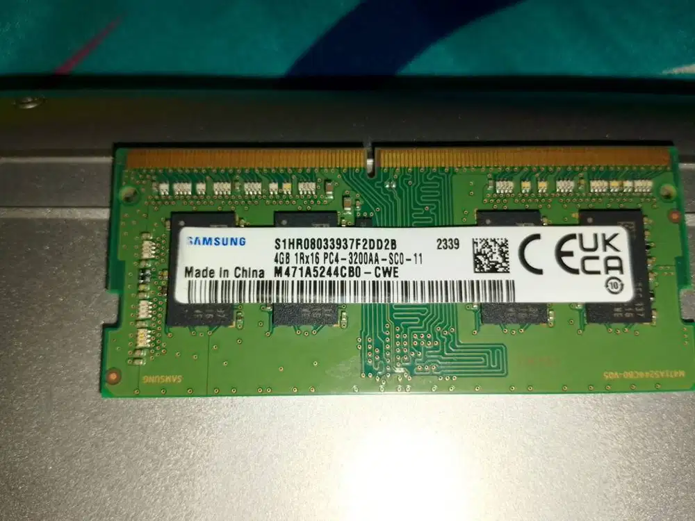 [JUAL CEPAT] Ram Laptop DDR4 SAMSUNG 4GB 3200MHZ Bekas bagus! TERMURAH