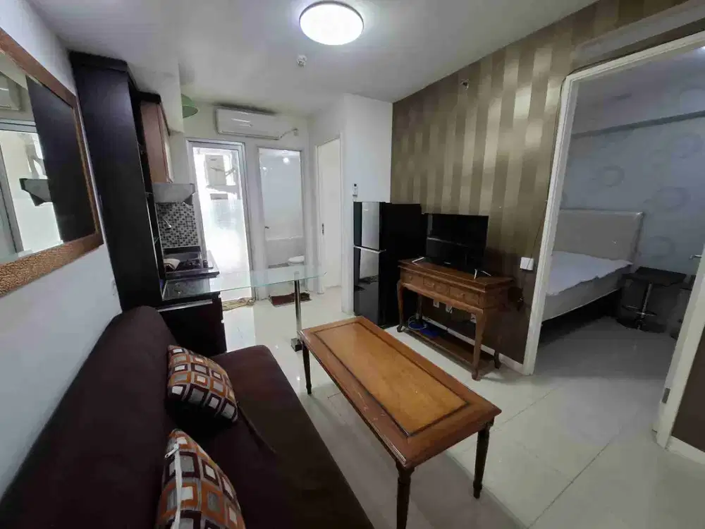 Sewa 2BR Furnished apartemen Bassura City tower Flamboyan siap huni