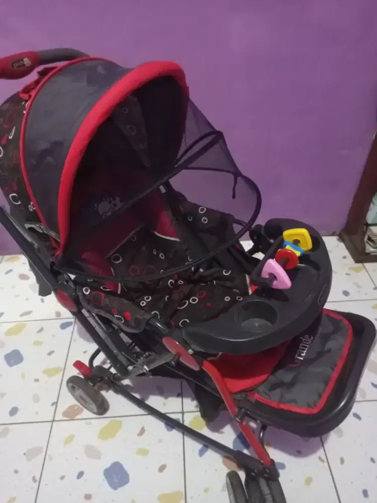 Stroller baby Pliko Grande 268 4 in 1