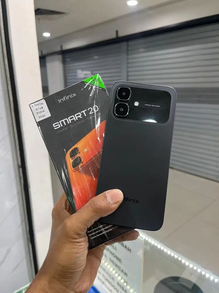 Infinix smart 20 4+4/128gb likenew nominus fullset original