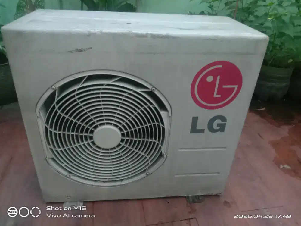 Jual AC satu peka mrek LG kondisi pah da nya