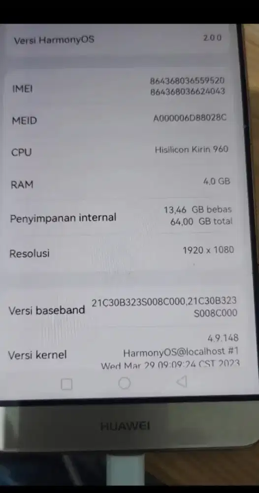 Huawei mate 9 ram 4/64