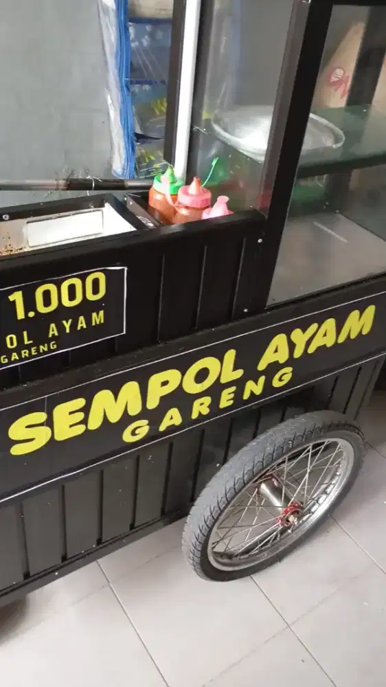 Gerobak alumunium super