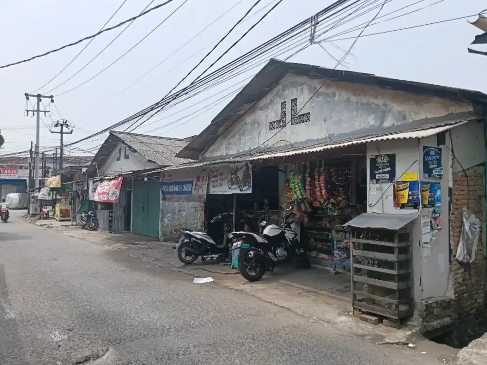 Tanah dan bangunan komersil dijual cepat