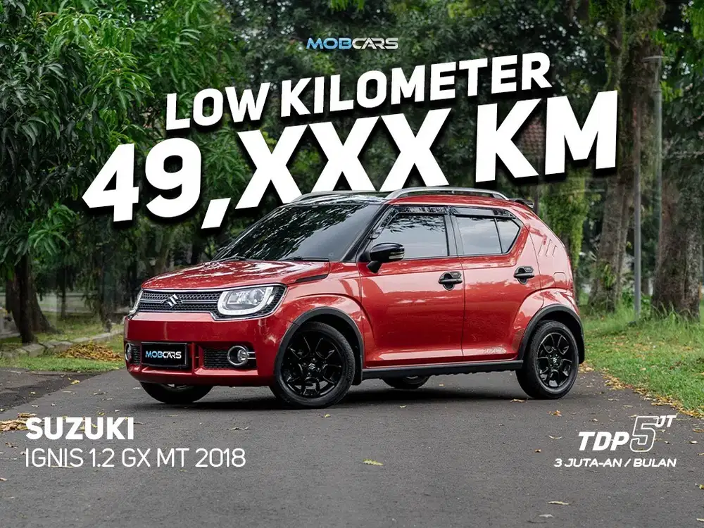 KM LOW IGNIS GX MT 2018 SUZUKI MANUAL ORANGE