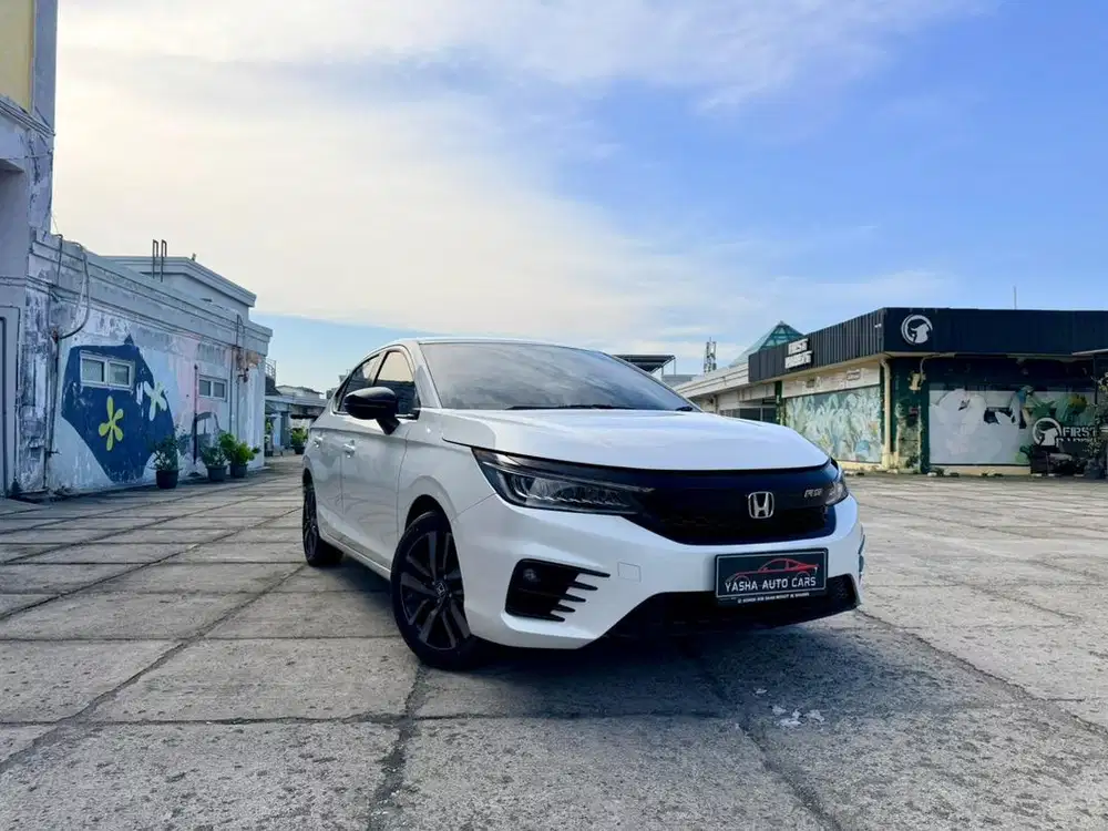 HONDA CITY RS HONDA 2021 2022 PUTIH KILOMETER RENDAH TANGAN 1 FULL ORI