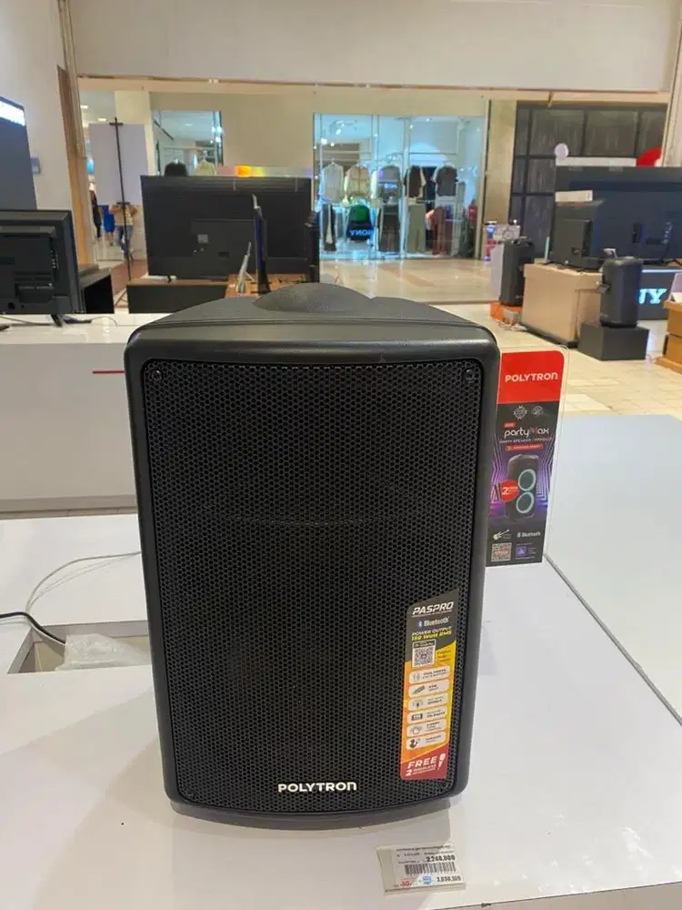 Speaker POLYTRON 150Watt + 2 Mic wireless