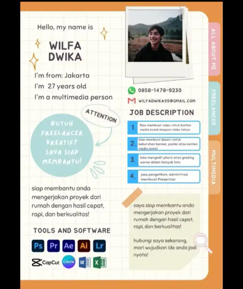 Jasa edit Konten, Banner, logo, edit Video dan Photo