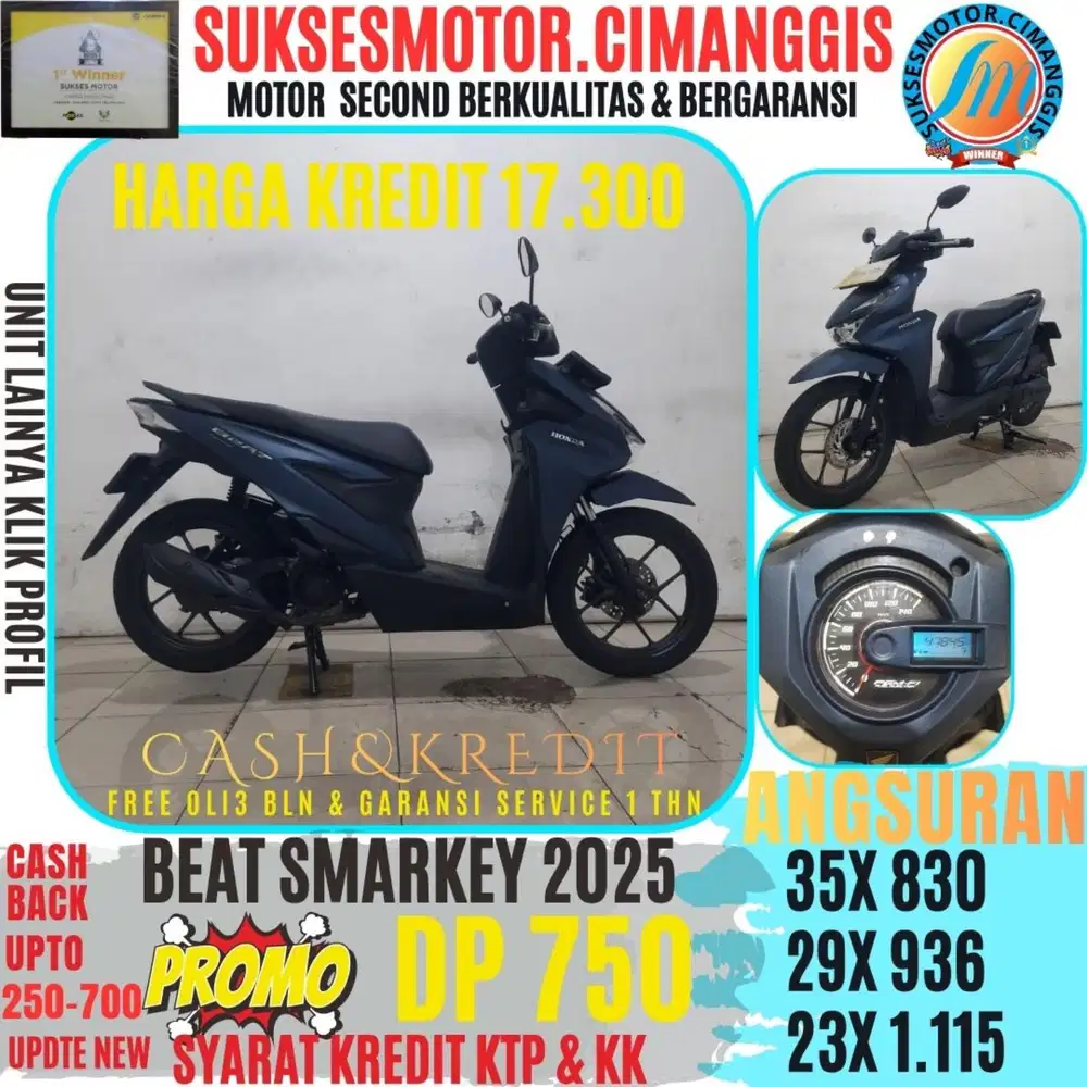 BEAT SMARTKEY PROMOTERMURAH CASHBACK UPTO700RBU BERGARANSI SERVICE