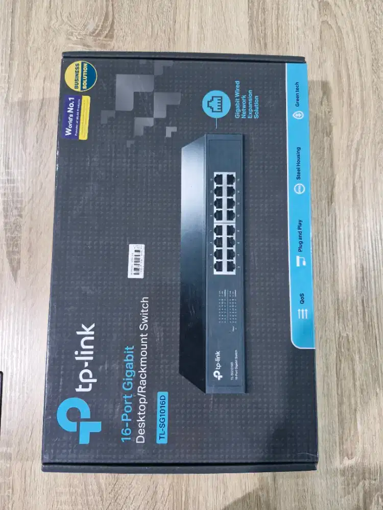 TPLINK 16 GIGA PORT SWITCH - TL-SG1016D