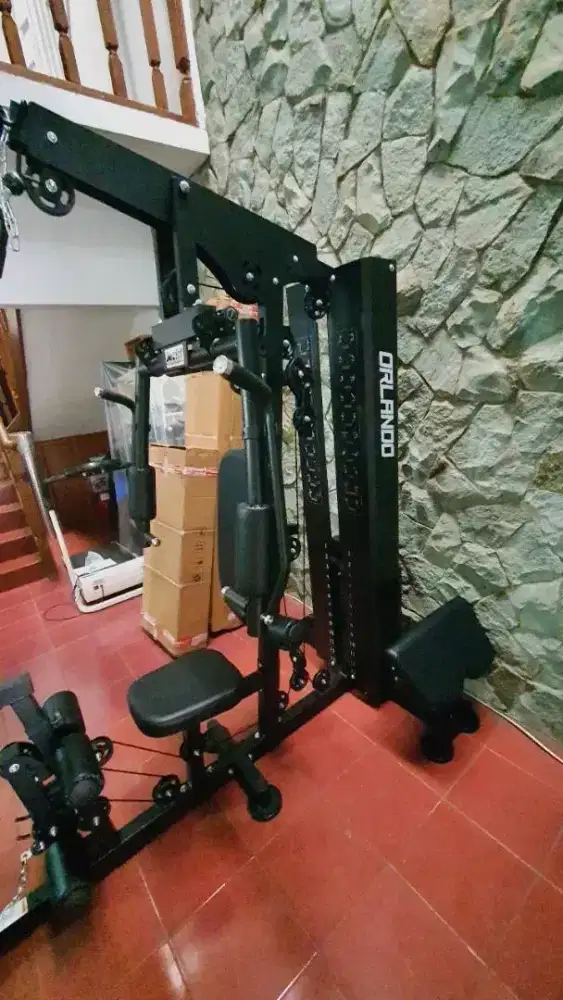 Jezpit orlando homrgym 1 sisi 165 LBS include Legfress beban 75kg