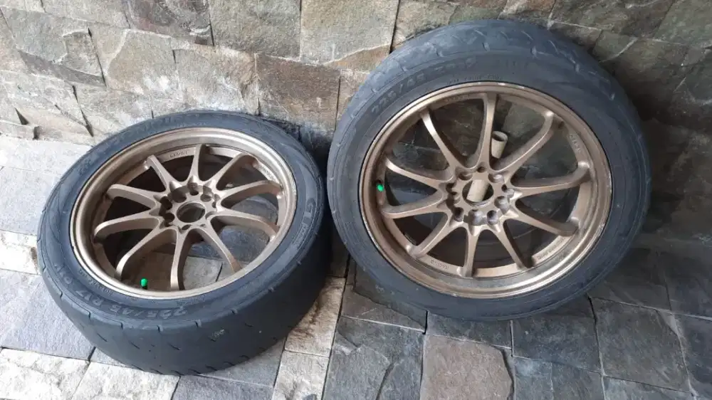 velg R17 velg ring 17 bonus ban 225/45/r17 velg pcd 5X114,3 pcd 5X100