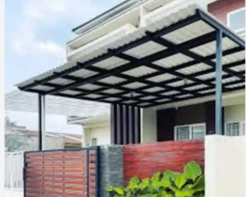 Kanopi simpel dan elegan