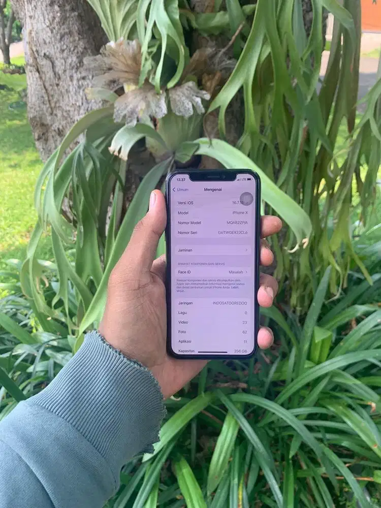 iphone X 256gb black