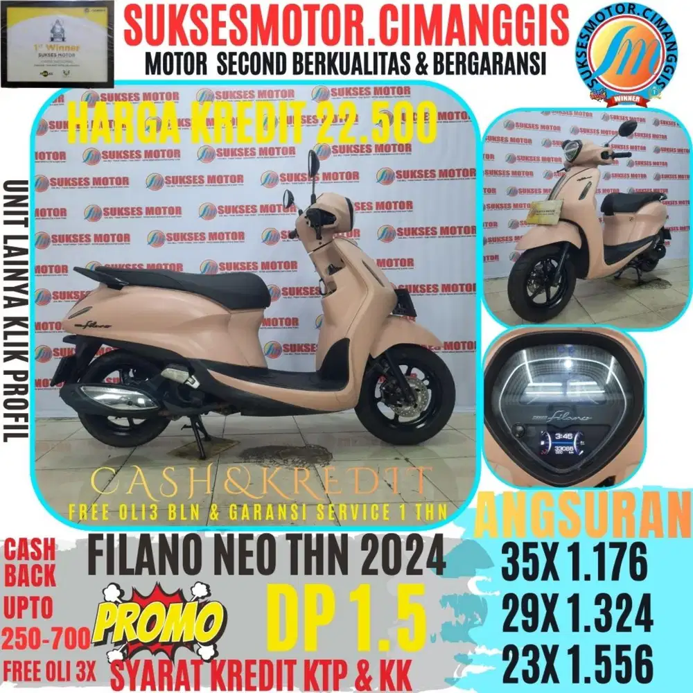 FILANO NEO PROMOTERMURAH CASHBACK UPTO700RBU BERGARANSI SERVICE